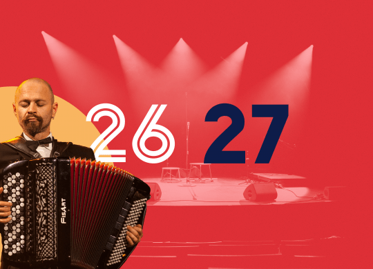 Présentation des spectacles de la saison 2026-2027
